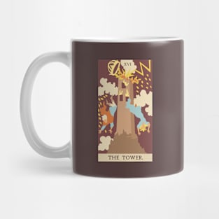 The Tower Tarot Card Mug